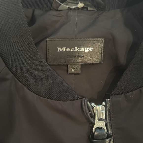 Mackage Montreal 🔥Sale🔥NWOT black parka jacket - Picture 9 of 12
